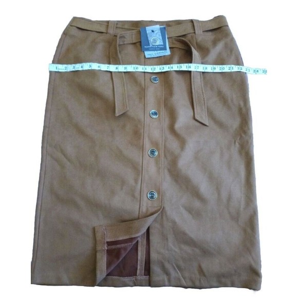 Marc New York Brown pencil skirt -Full control waistband XL - Picture 8 of 8